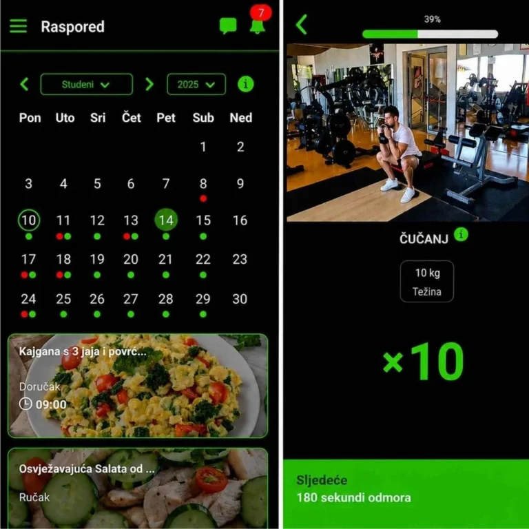 ONLINE COACHING 2 Aplikacija za online fitness coaching