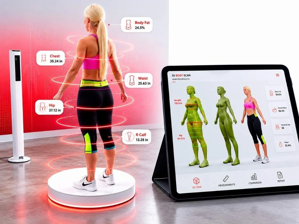 3D BODY SCANNING 3 klijentica radi 3d body scan 1 – personalni trener Rijeka
